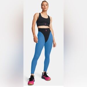 UNDER ARMOUR PROJECT ROCK LET’S GO GRIND ANKLE LEGGINGS MEDIUM BNWT